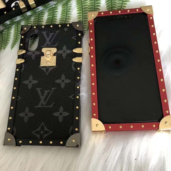 Роскошный кожаный чехол для телефона для iPhone X XS Max XR 8 8 Plus чехол Мода кожаный метал
Роскошный кожаный чехол для телефона для iPhone X XS Max XR 8 8 Plus чехол Мода кожаный метал