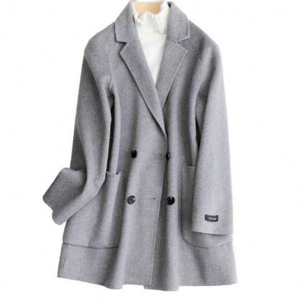 spring autumn jacket women clothes 2020 100% wool coat women korean elegant woolen coats female jacket outerwear zt2244, Black
spring autumn jacket women clothes 2020 100% wool coat women korean elegant woolen coats female jacket outerwear zt2244, Black