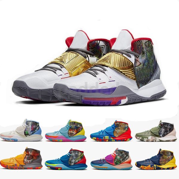 2020 limited kyrie pre-heat shanghai beijing 6 basketball shoes designer irving 6s nyc miami houston unite the world sports sneakers, White;red
2020 limited kyrie pre-heat shanghai beijing 6 basketball shoes designer irving 6s nyc miami houston unite the world sports sneakers, White;red