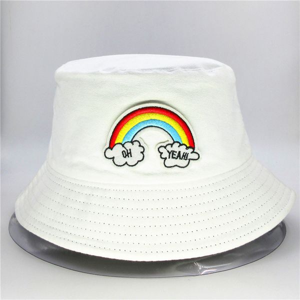 cartoon rainbow embroidery cotton bucket hat fisherman hat outdoor travel sun cap hats for kid men women 16
cartoon rainbow embroidery cotton bucket hat fisherman hat outdoor travel sun cap hats for kid men women 16