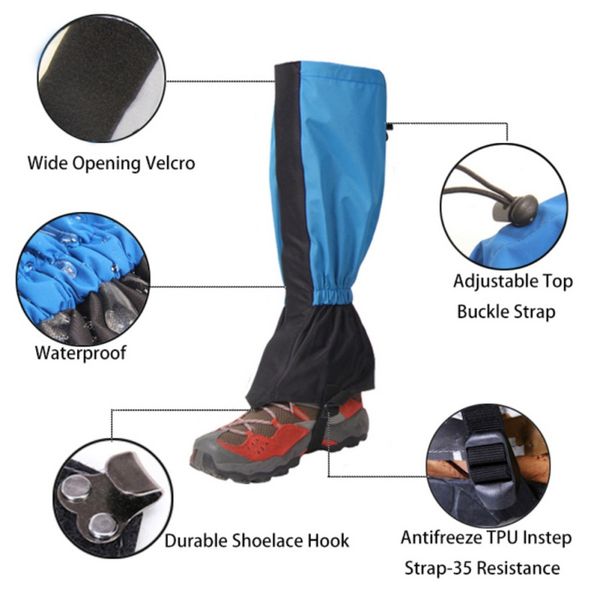 child legging waterproof snow boot shoe gaiters leg cover for outdoor sport hunting hiking skiing, Black
child legging waterproof snow boot shoe gaiters leg cover for outdoor sport hunting hiking skiing, Black