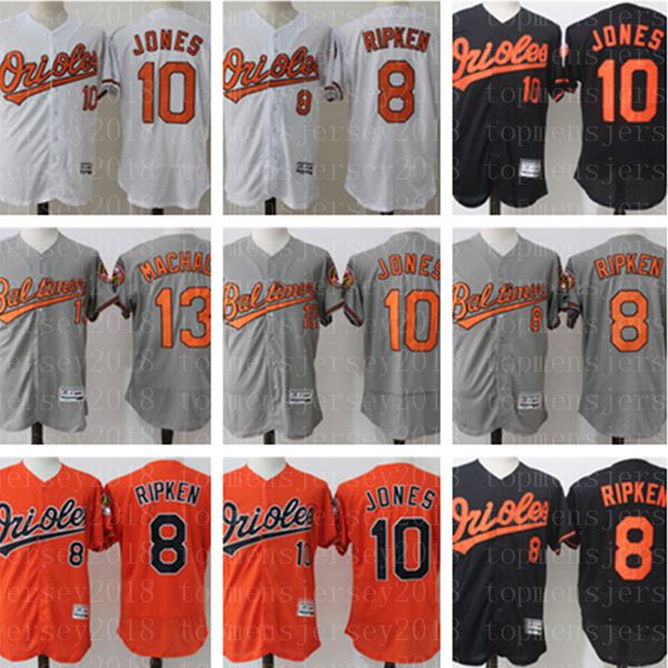 Baltimore 8 Cal Ripken Jr. #13 Manny Machado Jersey Men's 10 Adam Jones 12 Roberto Alomar stitched Baseball Jerseys
Baltimore 8 Cal Ripken Jr. #13 Manny Machado Jersey Men's 10 Adam Jones 12 Roberto Alomar stitched Baseball Jerseys