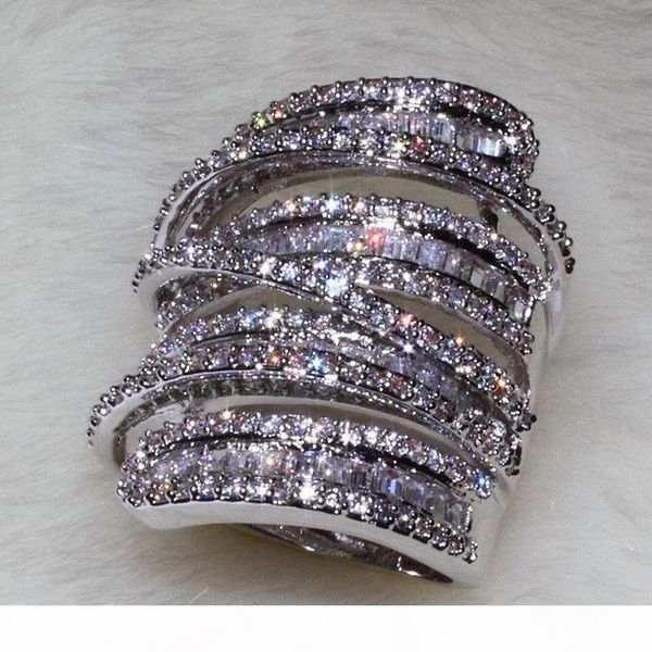 full princess cut luxury jewelry 925 sterling siver 925 sterling silver white sapphire simulated diamond gemstones wedding women ring sz5-11, Slivery;golden 
full princess cut luxury jewelry 925 sterling siver 925 sterling silver white sapphire simulated diamond gemstones wedding women ring sz5-11, Slivery;golden