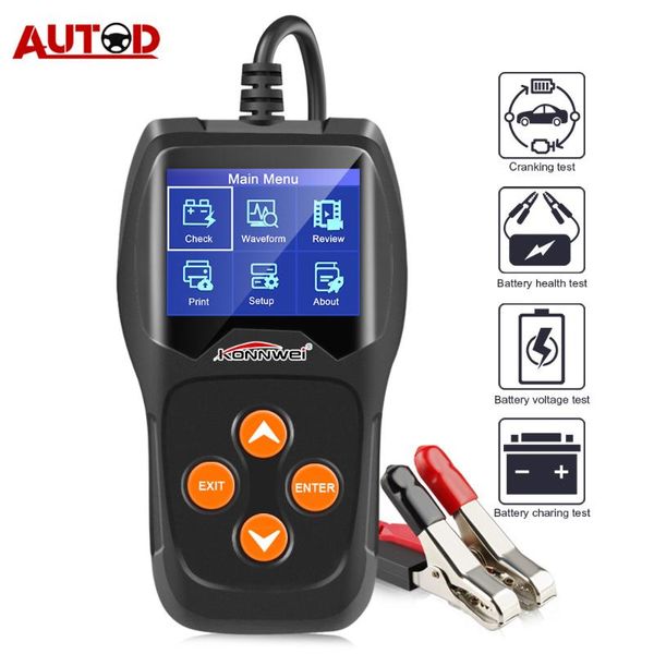 12v car battery tester konnwei kw600 auto battery analyzer 100 to 2000cca cranking charging car diagnostic
12v car battery tester konnwei kw600 auto battery analyzer 100 to 2000cca cranking charging car diagnostic
