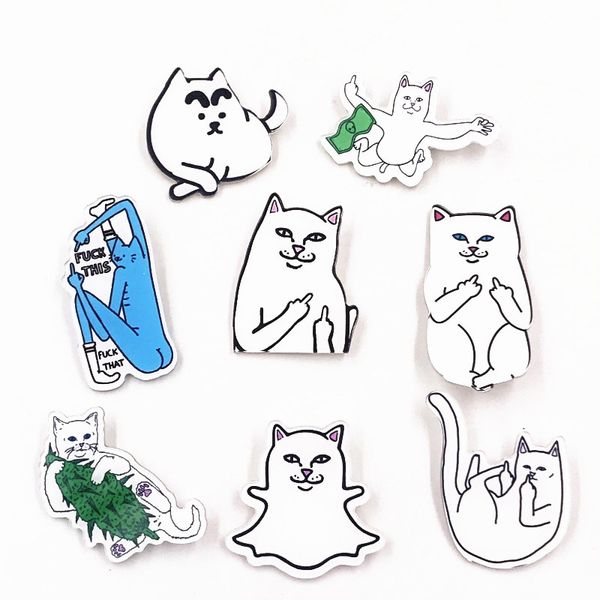 8pcs wholesale mix funny cat cartoon acrylic badges good quality animal brooches fashion pins for kids diy accessories, Gray
8pcs wholesale mix funny cat cartoon acrylic badges good quality animal brooches fashion pins for kids diy accessories, Gray