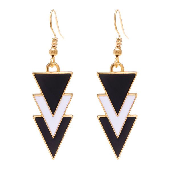 korean hyperbole personality multi-layer triangle pendant earrings 2019 fashion simple metallic black geometric earrings jewelry, Silver
korean hyperbole personality multi-layer triangle pendant earrings 2019 fashion simple metallic black geometric earrings jewelry, Silver