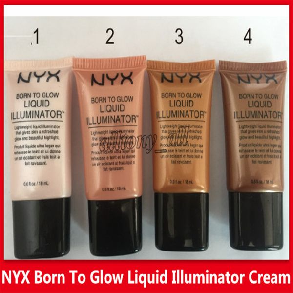 Wholesale NYX Liquid Foundation Face Concealer Makeup Born To Glow Liquid Illuminator BB Cream Make Up Powder Cosmetics Skin Care 18ml
Wholesale NYX Liquid Foundation Face Concealer Makeup Born To Glow Liquid Illuminator BB Cream Make Up Powder Cosmetics Skin Care 18ml