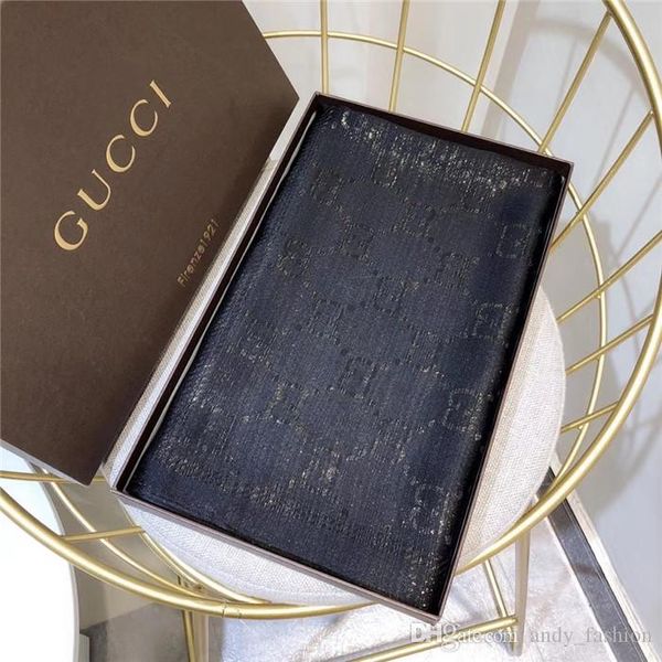 good quality classic luxury designers scarf womens gold and silver thread scarf elegant ladies wrap scarves size 180*70cm, Blue;gray
good quality classic luxury designers scarf womens gold and silver thread scarf elegant ladies wrap scarves size 180*70cm, Blue;gray