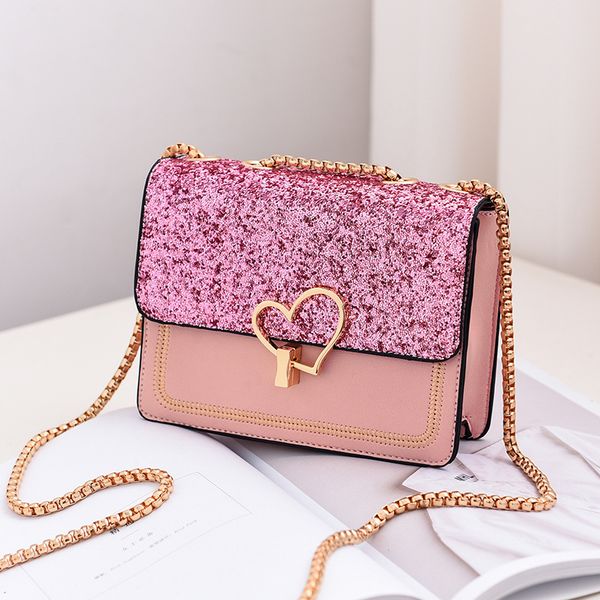 2020 new women's bag fashion shoulder bag women's pu leather messenger soft face sequins small square
2020 new women's bag fashion shoulder bag women's pu leather messenger soft face sequins small square