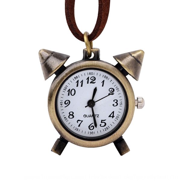 gift gift nostalgic small alarm clock bronze round necklace table pocket watch alarm clock pocket watch, Blue
gift gift nostalgic small alarm clock bronze round necklace table pocket watch alarm clock pocket watch, Blue