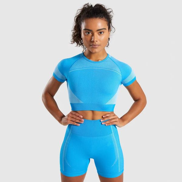 new seamless yoga set knitted buttocks yoga suit t-shirt+ shorts sports fitness suit shorts female 2 piece set women, White;red
new seamless yoga set knitted buttocks yoga suit t-shirt+ shorts sports fitness suit shorts female 2 piece set women, White;red