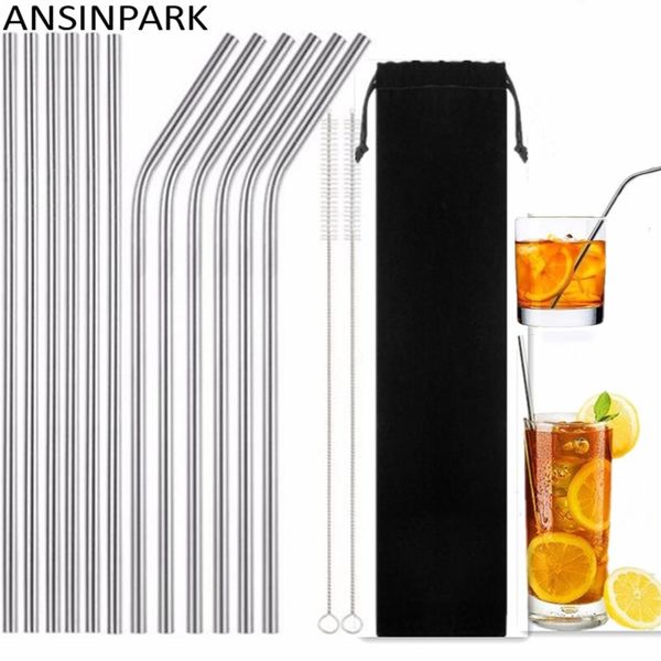 ansinpark 1-8pcs 304 stainless steel reusable straw straw with metal cleaner brush to 20 / 30 oz cups g666
ansinpark 1-8pcs 304 stainless steel reusable straw straw with metal cleaner brush to 20 / 30 oz cups g666