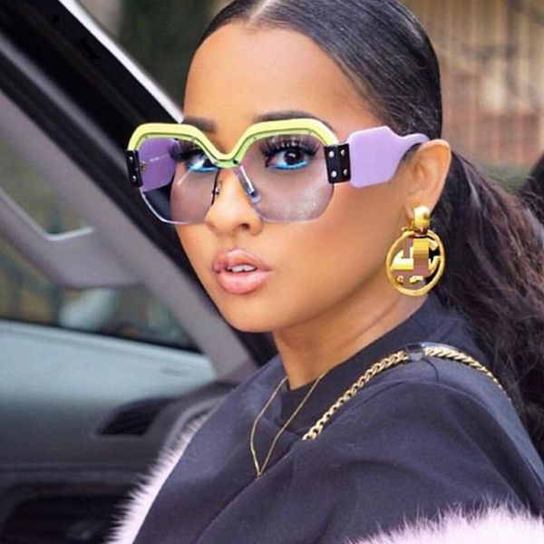 mism classic gradient fashion men women sunglasses round vintage eyewear brand designer driving mirror uv400, White;black
mism classic gradient fashion men women sunglasses round vintage eyewear brand designer driving mirror uv400, White;black