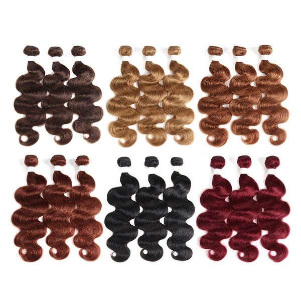 8a brazilian virgin human hair body wave 3pcs/lot pre-colored natural human hair weaves 100g indian peruvian malaysian hair extensions, Black
8a brazilian virgin human hair body wave 3pcs/lot pre-colored natural human hair weaves 100g indian peruvian malaysian hair extensions, Black