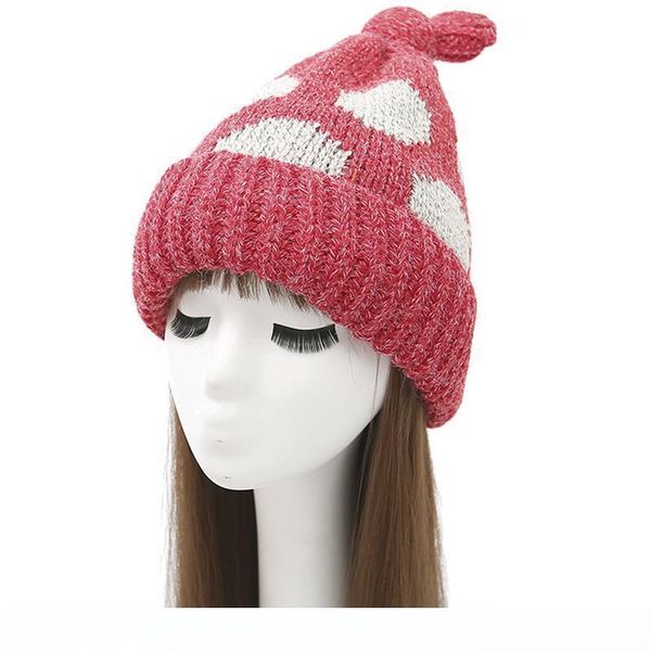 bpckaace new design winter warm hat for women knit casual skullies dot print beanies cap femme casquette, Blue;gray
bpckaace new design winter warm hat for women knit casual skullies dot print beanies cap femme casquette, Blue;gray