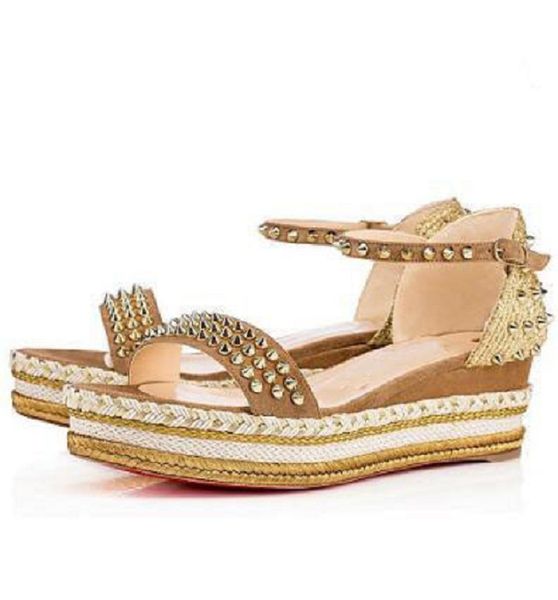 summer women red bottom madmonica wedge sandals ladies luxury designer dress,party ankle strap gladiator flatform espadrilles woven braid, Black
summer women red bottom madmonica wedge sandals ladies luxury designer dress,party ankle strap gladiator flatform espadrilles woven braid, Black