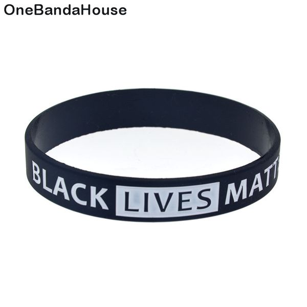 100pcs oppose species discrimination debossed fist blm black lives matter silicone rubber bracelet for promotion gift
100pcs oppose species discrimination debossed fist blm black lives matter silicone rubber bracelet for promotion gift