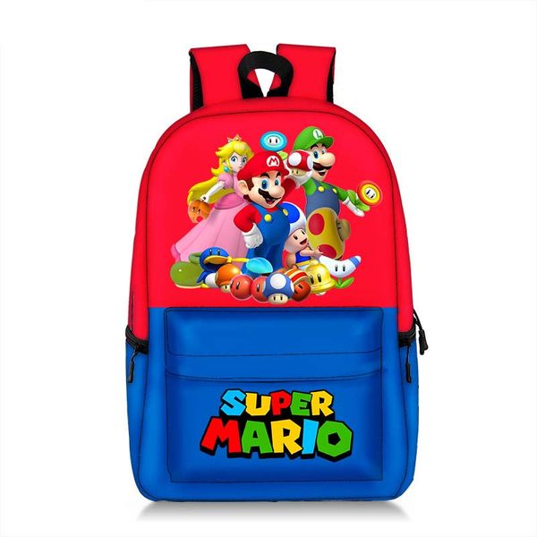 17 inch mario bros cartoon backpack for teenage girls children school bags women lapbackpack kids book bag schoolbags
17 inch mario bros cartoon backpack for teenage girls children school bags women lapbackpack kids book bag schoolbags
