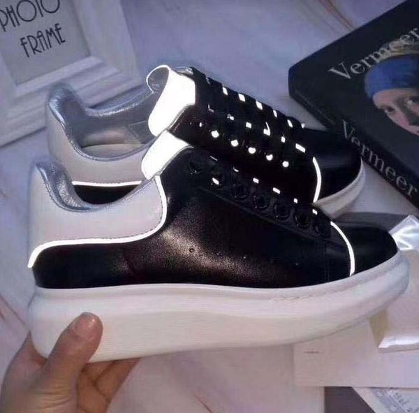 3m reflective platform mens designer shoes fashion luxury designer women shoes party platform casual sneakers eur35-45 a3, Black
3m reflective platform mens designer shoes fashion luxury designer women shoes party platform casual sneakers eur35-45 a3, Black