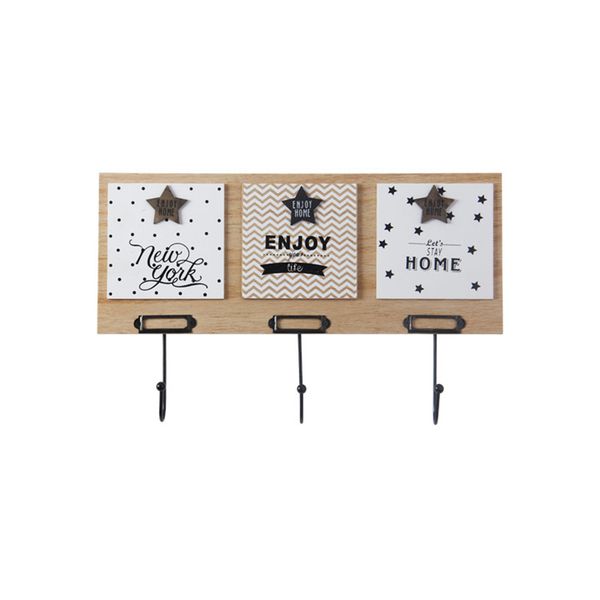 european retro three hooks wall key hanger creative wood decorative hooks key holder wall coat rack home storage organization
european retro three hooks wall key hanger creative wood decorative hooks key holder wall coat rack home storage organization