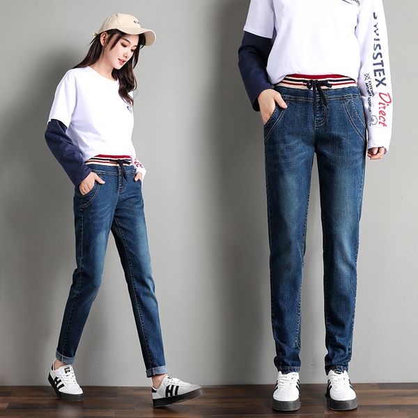 2019 women girl washed denim pants ladies strechy jeans fashion casual trousers with elastic waist band and string black blue
2019 women girl washed denim pants ladies strechy jeans fashion casual trousers with elastic waist band and string black blue