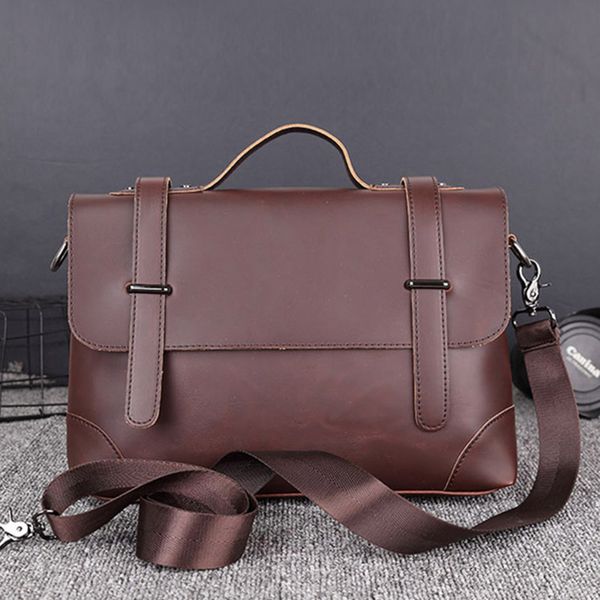 vintage fashion men's handbags crazy horse pu leather shoulder crossbody bags for men travel messenger bag male lapbriefcase
vintage fashion men's handbags crazy horse pu leather shoulder crossbody bags for men travel messenger bag male lapbriefcase