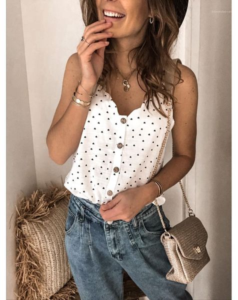 tshirts summer fashion all match casual womens tees spaghetti strap v neck solid color print womens, White
tshirts summer fashion all match casual womens tees spaghetti strap v neck solid color print womens, White