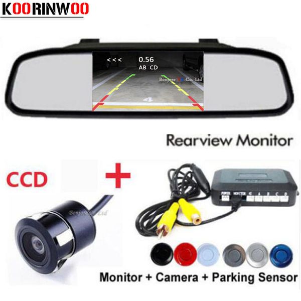 koorinwoo 3in1 dual core cpu 4 parking sensors car waterproof reverse rear view camera assist backup radar alarm monitor system
koorinwoo 3in1 dual core cpu 4 parking sensors car waterproof reverse rear view camera assist backup radar alarm monitor system
