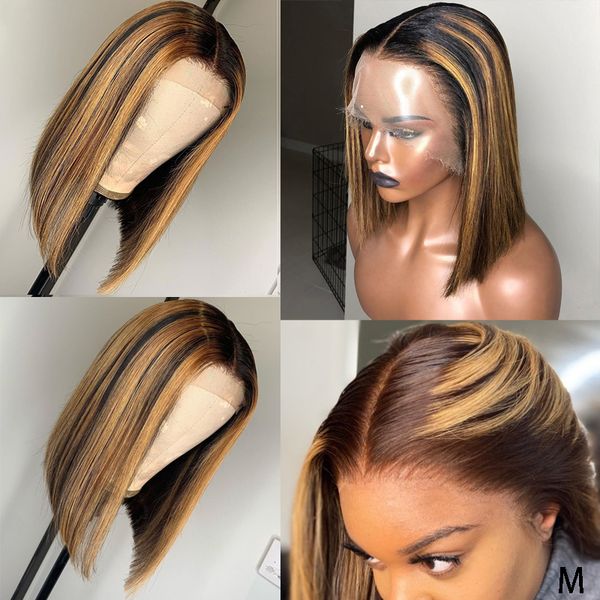 wicca ombre 13x6 lace front human hair wigs with baby hair straight remy brazilian pre plucked 130 density for women, Black;brown
wicca ombre 13x6 lace front human hair wigs with baby hair straight remy brazilian pre plucked 130 density for women, Black;brown