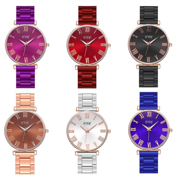 ccq casual quartz stainless steel band newv strap watch analog wrist watch roman numerals simple fashion ladies new 921, Slivery;brown
ccq casual quartz stainless steel band newv strap watch analog wrist watch roman numerals simple fashion ladies new 921, Slivery;brown