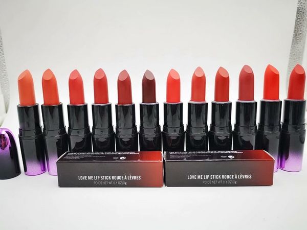 new makeup matte love me lipstick nude lipstick maquillage lipgloss make up lipsticks 12 colors epacket +gift 
new makeup matte love me lipstick nude lipstick maquillage lipgloss make up lipsticks 12 colors epacket +gift
