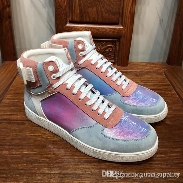rivoli prism sneaker boots luxury mens designer high sneaker fashion rainbow leather sneaker with monogram mens designer trainers, Black;brown
rivoli prism sneaker boots luxury mens designer high sneaker fashion rainbow leather sneaker with monogram mens designer trainers, Black;brown