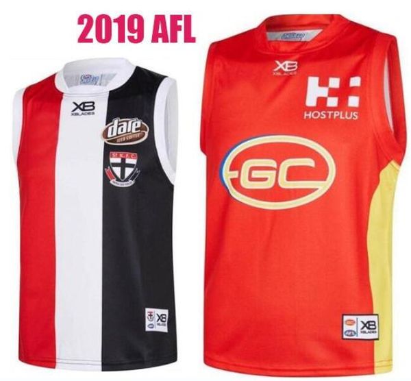 2019 st. kilda saints gold coast suns vest jersey st. kilda saints gold coast suns sleeveless australian rules football afl jersey sale, Black;gray
2019 st. kilda saints gold coast suns vest jersey st. kilda saints gold coast suns sleeveless australian rules football afl jersey sale, Black;gray