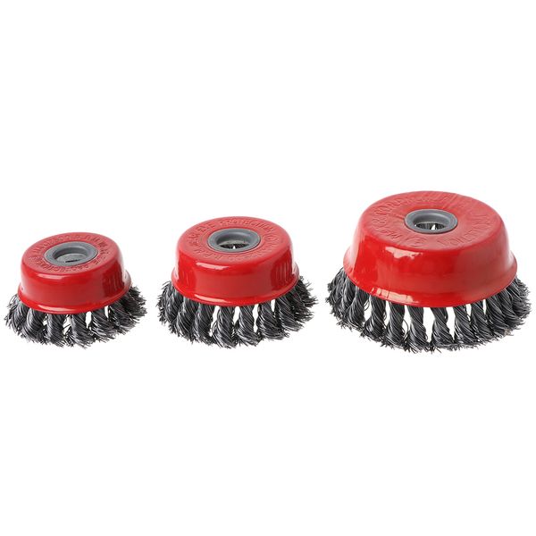 stainless steel wire polishing bowl brush twisted wire shape wheel with 16mm hole for polished derusting tools
stainless steel wire polishing bowl brush twisted wire shape wheel with 16mm hole for polished derusting tools