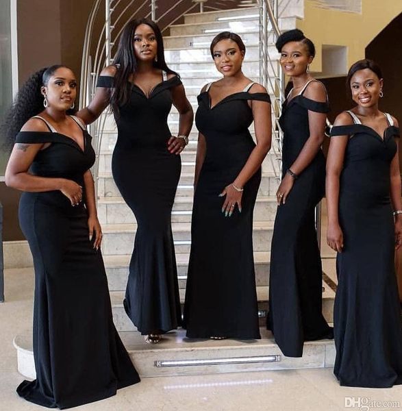 2020 plus size african black long mermaid bridesmaid dresses off shoulder formal wedding guest dress robe d'invité de mariage vestidos, White;pink
2020 plus size african black long mermaid bridesmaid dresses off shoulder formal wedding guest dress robe d'invité de mariage vestidos, White;pink