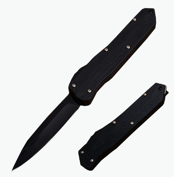 Style Out The Front Automatic Double Action Outdoor Knife Black ABS Handle Tactical Rescue Hiking Hunting Xmas Gift Knives P910M R
Style Out The Front Automatic Double Action Outdoor Knife Black ABS Handle Tactical Rescue Hiking Hunting Xmas Gift Knives P910M R