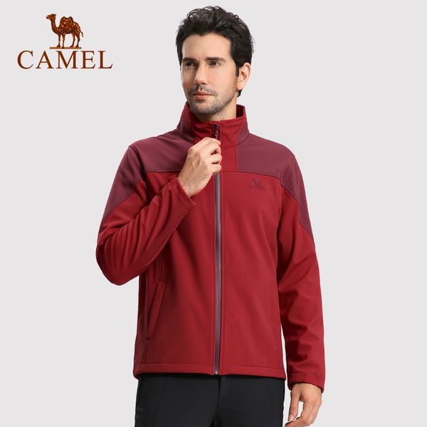 camel men outdoor softshell jacket windproof waterproof warm camping hiking hunting coat, Blue;black
camel men outdoor softshell jacket windproof waterproof warm camping hiking hunting coat, Blue;black