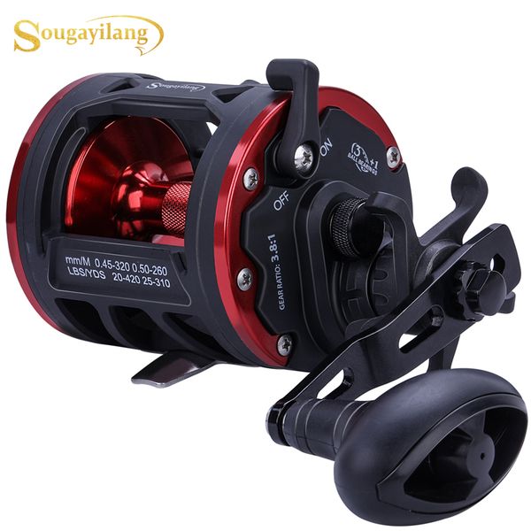 sougayilang 2020 new trolling drum fishing reels dtr-30 left/right hand 3+1bb trolling drum fishing reel max max drag 28kg pesca
sougayilang 2020 new trolling drum fishing reels dtr-30 left/right hand 3+1bb trolling drum fishing reel max max drag 28kg pesca