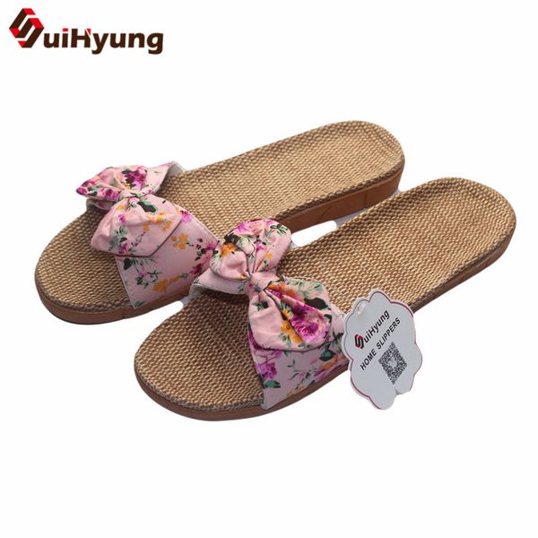 suihyung women flax slippers summer casual slides beach shoes ladies indoor linen slippers bohemia floral bow flip flops sandals, Black
suihyung women flax slippers summer casual slides beach shoes ladies indoor linen slippers bohemia floral bow flip flops sandals, Black
