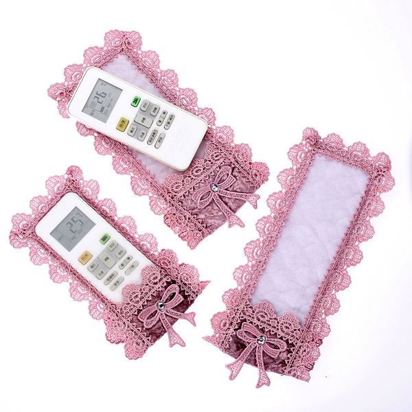 1 pc cover for remote control fabric lace bag container holder for air conditioning remote control protector dustproof cover
1 pc cover for remote control fabric lace bag container holder for air conditioning remote control protector dustproof cover