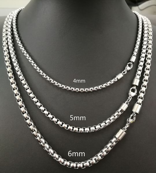cool 4mm-6mm 16-38in stainless steel rolo chain necklace crude chain necklace for men women jewelry, Silver
cool 4mm-6mm 16-38in stainless steel rolo chain necklace crude chain necklace for men women jewelry, Silver