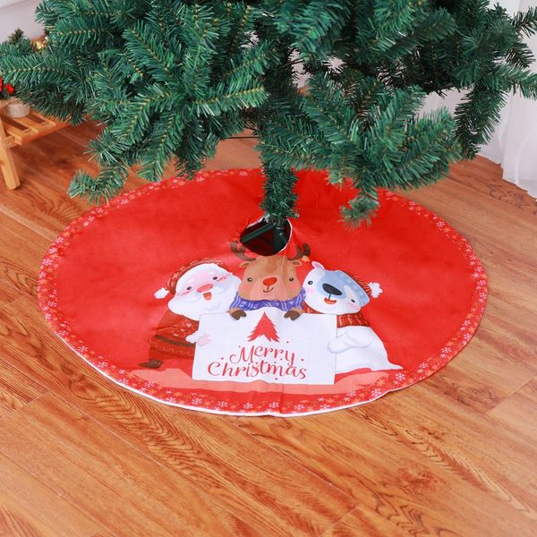 new christmas decorations christmas tree skirt apron high-grade fabric tree skirt 90cm
new christmas decorations christmas tree skirt apron high-grade fabric tree skirt 90cm