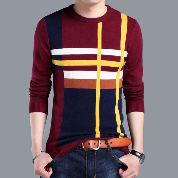 homme sweaters pullover spring long sleeve shirt fashion men's clothes knitted casual male slim fit striped sweaters, White;black
homme sweaters pullover spring long sleeve shirt fashion men's clothes knitted casual male slim fit striped sweaters, White;black
