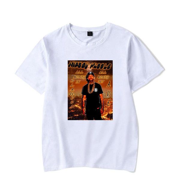 rap tshirts mens summer white printed casual street basic tees short sleeved hombres 2019 nipsey hussle, White;black 
rap tshirts mens summer white printed casual street basic tees short sleeved hombres 2019 nipsey hussle, White;black