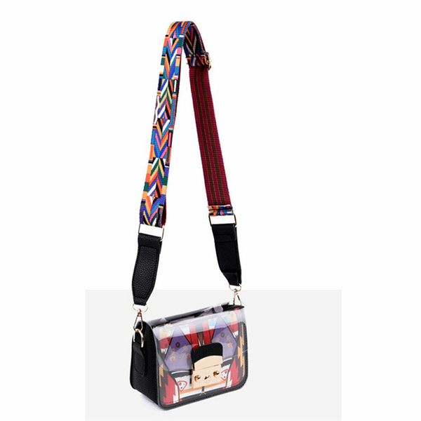 new women bag transparent pvc clear bag tote casual messenger crossbody wide belt shoulder lovely travel street
new women bag transparent pvc clear bag tote casual messenger crossbody wide belt shoulder lovely travel street