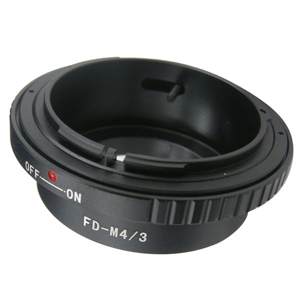 lens mount adapter - canon fd lens to micro four thirds (mft, m4/3) mount mirrorless camera body, black
lens mount adapter - canon fd lens to micro four thirds (mft, m4/3) mount mirrorless camera body, black