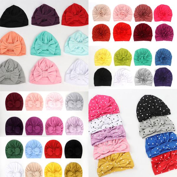 8 styles baby girl winter dot bows caps knot ball beanie hats kids headwear turban fashion accessories, Yellow
8 styles baby girl winter dot bows caps knot ball beanie hats kids headwear turban fashion accessories, Yellow