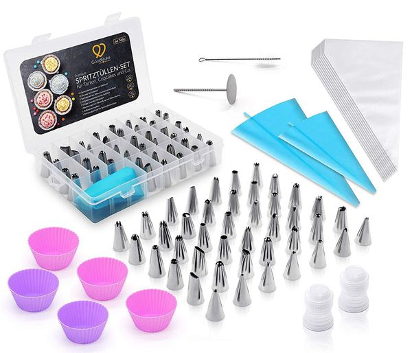 64 piece set stainless steel flower mounting mouth set diy seamless baking tool cake cream mouth puff mouth flower mounting
64 piece set stainless steel flower mounting mouth set diy seamless baking tool cake cream mouth puff mouth flower mounting