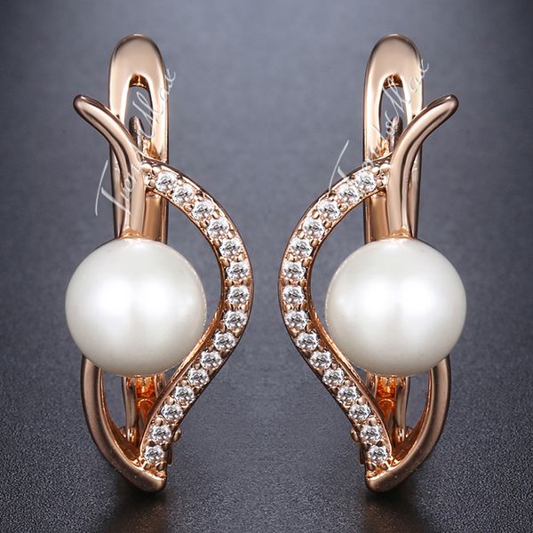 leaf shaped stud earrings for women 585 rose gold simulated pearl earrings fashion womnan jewelry accessories gifts hge172, Golden
leaf shaped stud earrings for women 585 rose gold simulated pearl earrings fashion womnan jewelry accessories gifts hge172, Golden