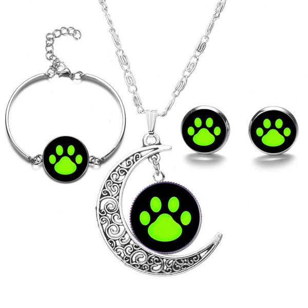 fashion black cat noir anime magical ladybug earrings necklace bracelet green paw cartoon jewelry sets value combination, Slivery;golden
fashion black cat noir anime magical ladybug earrings necklace bracelet green paw cartoon jewelry sets value combination, Slivery;golden